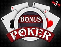 Bonus Poker - 3 Hands logo