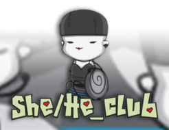 She/He_club logo