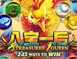 8 Treasures 1 Queen logo