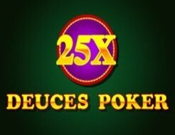 25x Deuces Poker logo