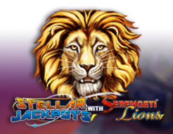 Stellar Jackpots with Serengeti Lions logo