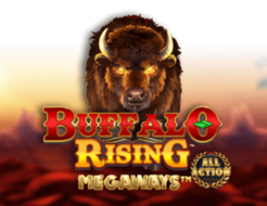 Buffalo Rising Megaways All Action logo