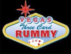 Vegas Three Card Rummy logo