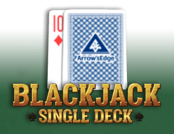 Single Deck Blackjack (Arrows Edge) logo