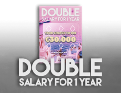 Double Salary for 1 year logo