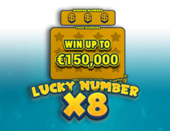 Lucky Number x8 logo