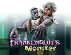 Frankenslots Monster logo