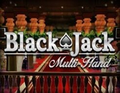 Blackjack Multihand 3D logo