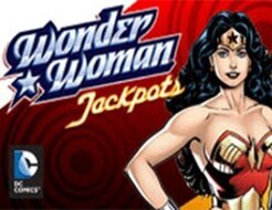 Wonder Woman Jackpots logo